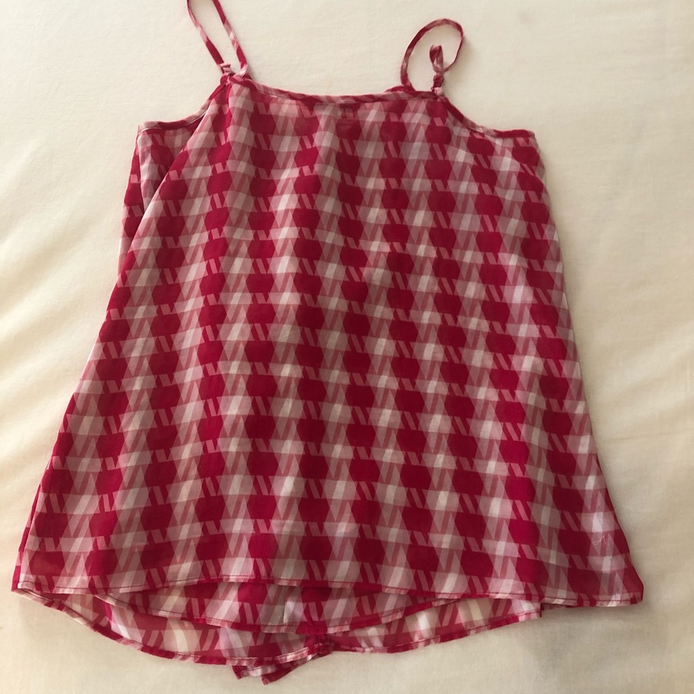 Pink Patterned Tank - Picture 2 of 2